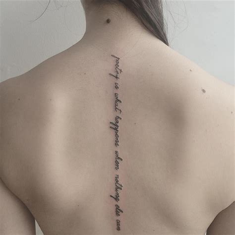 frases para tatuajes en la columna mujer|39 frases para tatuarse en la columna: presume de ...